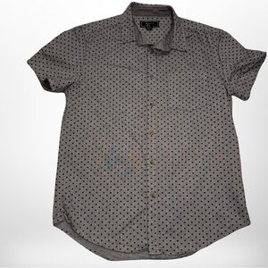 21men Black and Gray Casual Shirt